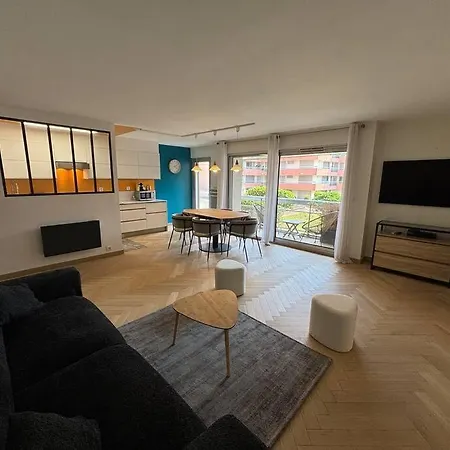 Carre D'or Dahlia 7 Pers Avec Parking Le Touquet